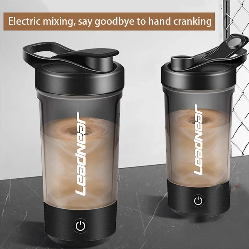 New in Electric Protein Powder Mixing Cup Automatic Shaker Bottle Mixer Shake Bottle Milk Coffee Kettle fro Kitchen Accessories