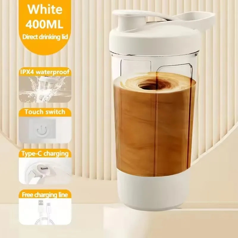 New in Electric Protein Powder Mixing Cup Automatic Shaker Bottle Mixer Shake Bottle Milk Coffee Kettle fro Kitchen Accessories